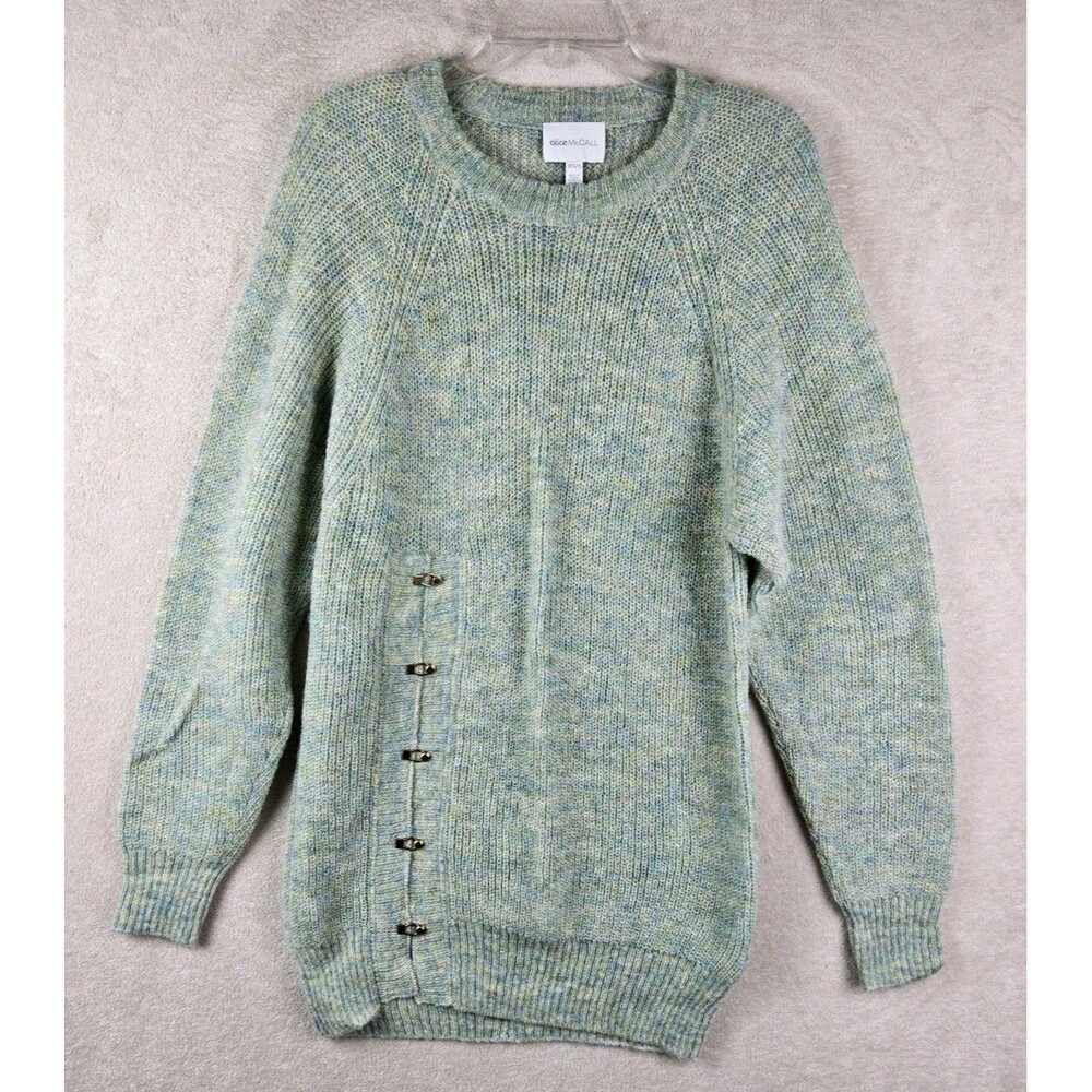 Alice McCall Women's Wool Mohair Blend Melnge Jumper Sweater Dress Size XS/S